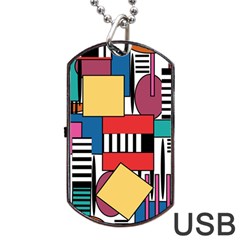 Tajah Olson Designs  Dog Tag Usb Flash (two Sides) by TajahOlsonDesigns