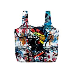 Tajah Olson Designs  Full Print Recycle Bag (s) by TajahOlsonDesigns