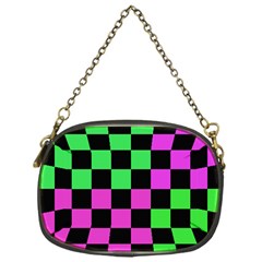 Checkerboard Again 1a Chain Purse (one Side)