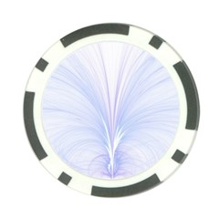 Flowerpetal1 Poker Chip Card Guard by designsbyamerianna
