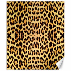 Leopard Skin Canvas 8  X 10  by ArtworkByPatrick