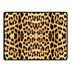 Leopard Skin Fleece Blanket (small)