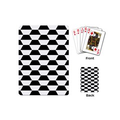 Hexagons Pattern Tessellation Playing Cards Single Design (mini) by Mariart