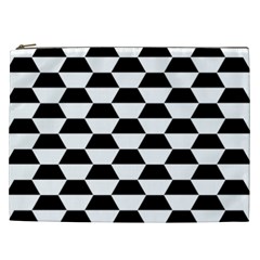 Hexagons Pattern Tessellation Cosmetic Bag (xxl)