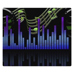 Speakers Music Sound Double Sided Flano Blanket (small) 