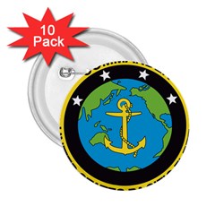 Seal Of Commander Of United States Pacific Fleet 2 25  Buttons (10 Pack)  by abbeyz71