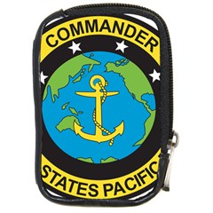 Seal Of Commander Of United States Pacific Fleet Compact Camera Leather Case by abbeyz71