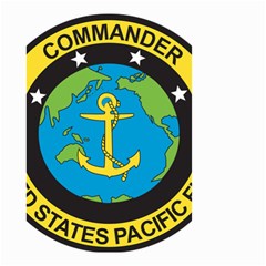 Seal Of Commander Of United States Pacific Fleet Small Garden Flag (two Sides) by abbeyz71