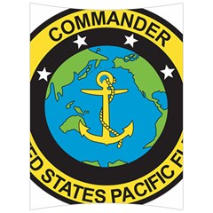 Seal Of Commander Of United States Pacific Fleet Back Support Cushion by abbeyz71