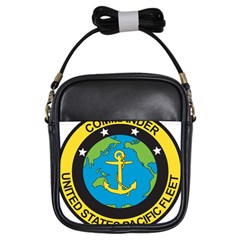 Seal Of Commander Of United States Pacific Fleet Girls Sling Bag by abbeyz71