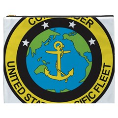 Seal Of Commander Of United States Pacific Fleet Cosmetic Bag (xxxl) by abbeyz71