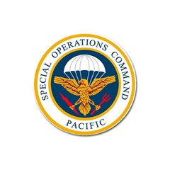 Seal Of Special Operations Command Pacific Magnet 3  (round) by abbeyz71