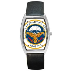 Seal Of Special Operations Command Pacific Barrel Style Metal Watch by abbeyz71