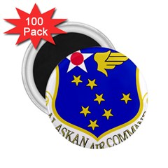 Shield Of Alaskan Air Command 2 25  Magnets (100 Pack)  by abbeyz71