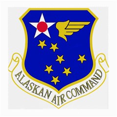 Shield Of Alaskan Air Command Medium Glasses Cloth (2 Sides) by abbeyz71