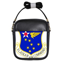 Shield Of Alaskan Air Command Girls Sling Bag by abbeyz71