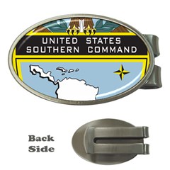 Seal Of United States Southern Command Money Clips (oval)  by abbeyz71