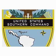 Seal Of United States Southern Command Large Glasses Cloth (2 Sides) by abbeyz71