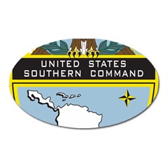 Seal Of United States Southern Command Oval Magnet by abbeyz71