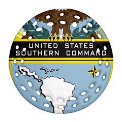 Seal Of United States Southern Command Ornament (round Filigree) by abbeyz71