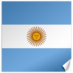 Argentina Flag Canvas 12  X 12  by FlagGallery
