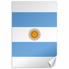 Argentina Flag Canvas 20  X 30  by FlagGallery