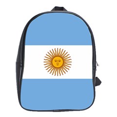 Argentina Flag School Bag (large) by FlagGallery