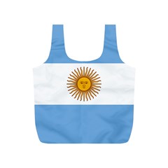 Argentina Flag Full Print Recycle Bag (s) by FlagGallery