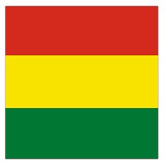 Bolivia Flag Large Satin Scarf (square) by FlagGallery