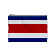 Costa Rica Flag Cosmetic Bag (medium) by FlagGallery