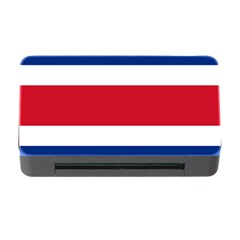 Costa Rica Flag Memory Card Reader With Cf by FlagGallery