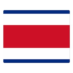 Costa Rica Flag Double Sided Flano Blanket (large)  by FlagGallery