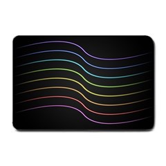 Wallpaper Background Colors Neon Small Doormat  by Pakrebo