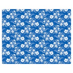Wallpaper Background Blue Colors Double Sided Flano Blanket (medium)  by Pakrebo