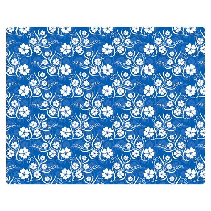 Wallpaper Background Blue Colors Double Sided Flano Blanket (Medium) 