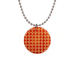 Wallpaper Illustration Pattern 1  Button Necklace