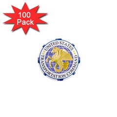 Emblem of United States Transportation Command 1  Mini Magnets (100 pack) 