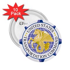 Emblem of United States Transportation Command 2.25  Buttons (10 pack) 