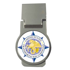 Emblem of United States Transportation Command Money Clips (Round) 