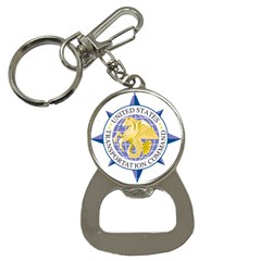 Emblem of United States Transportation Command Bottle Opener Key Chain