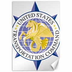 Emblem of United States Transportation Command Canvas 12  x 18 