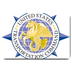 Emblem of United States Transportation Command Large Doormat 