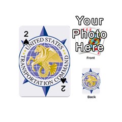 Emblem of United States Transportation Command Playing Cards 54 Designs (Mini)