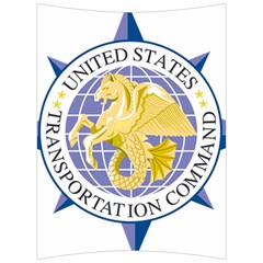 Emblem of United States Transportation Command Back Support Cushion