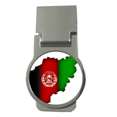 Afganistan Flag Map Money Clips (round)  by abbeyz71