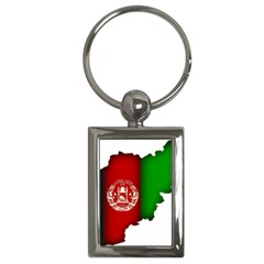 Afganistan Flag Map Key Chain (rectangle) by abbeyz71