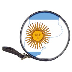 Flag Map Of Argentina & Islas Malvinas Classic 20-cd Wallets by abbeyz71