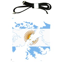 Flag map of Islas Malvinas Shoulder Sling Bag