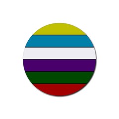 Flag Of Rio Grande, Argentina Rubber Coaster (round)  by abbeyz71