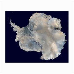 Satellite Image Of Antarctica Small Glasses Cloth by abbeyz71